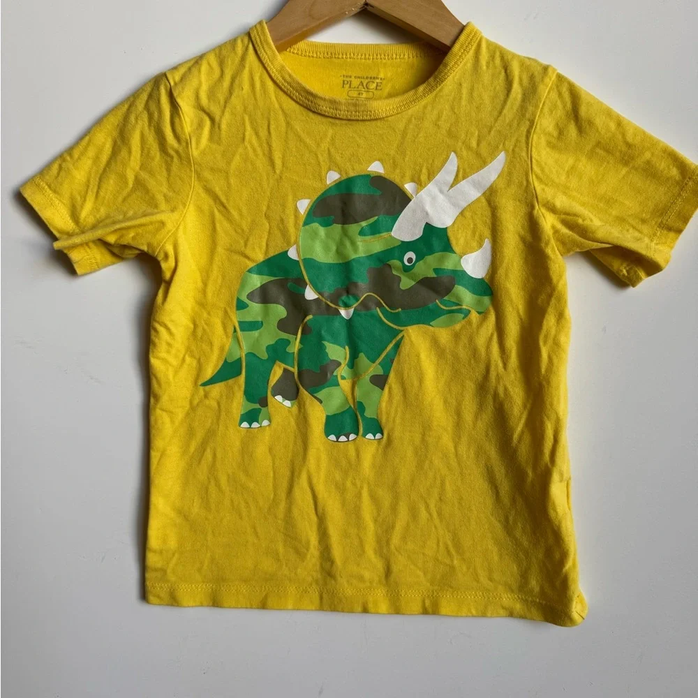 The Children's Place Yellow Dinosaur T-Shirt